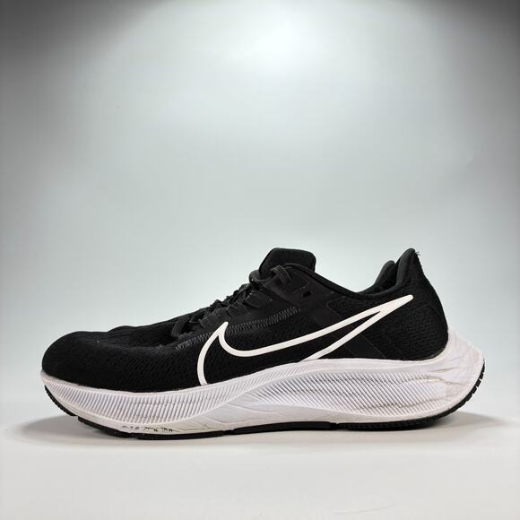 Nike Air Zoom Pegasus 38 Black White Running Shoes CW7358-002 Women's Size 8.5 - Picture 4 of 10